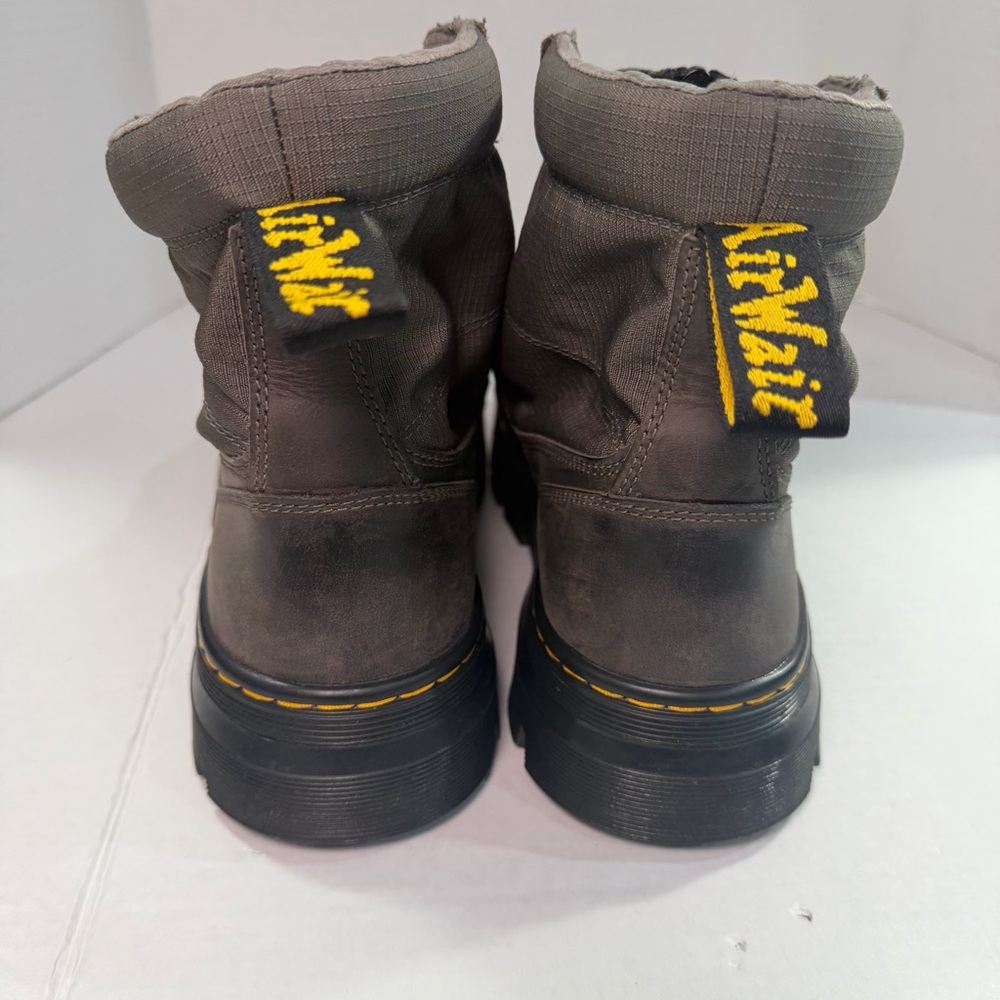 Dr. Martens Combs Jungle Zip Boots, Brown/ Grey, Men’s 11, Women’s 12. - Picture 9 of 14